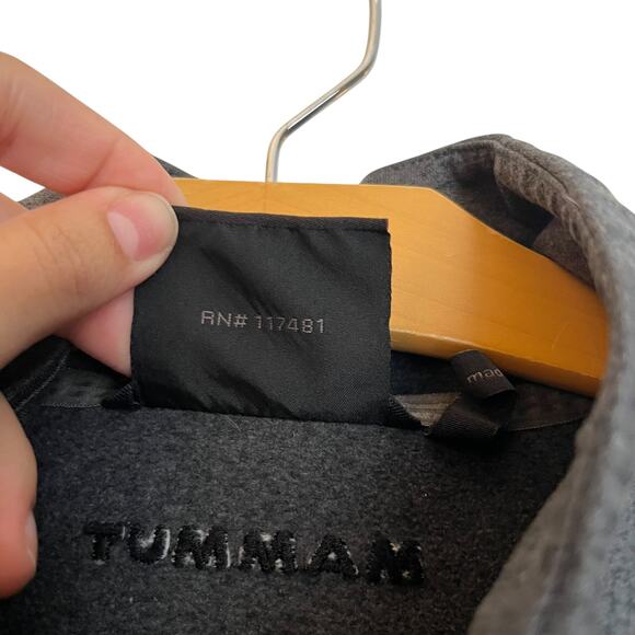 Mammut Teewinot Hybrid Insulated Fleece Jacket Full Zip Gray Nylon Outdoor XL - Picture 11 of 12